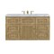 James Martin Vanities Laurent 48in Single Vanity, Light Natural Oak w/ 3 CM Carrara Marble Top 545-V48-LNO-3CAR - alternate 7